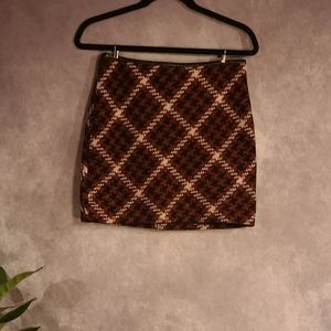 Plaid skirt